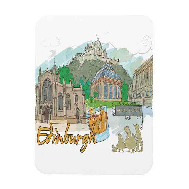 Imán Edimburgo (Vertical)