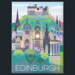 Imán Edinburgh Refrigerator Magnet<br><div class="desc">Estos imanes rectangulares de nuestro arte exclusivo cuentan con un frente metalizado de concha con un respaldo magnético. En la parte delantera, donde va tu diseño personalizado, encontrarás una funda transparente mylar/UV que protege contra el desvanecimiento y los arañazos. Cubierta metalizado con soporte plano, magnético .: Un tamaño (2, 5"...</div>