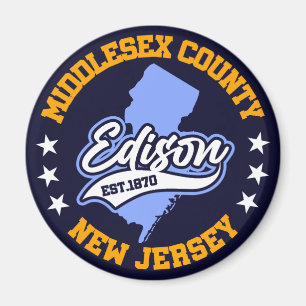 Imán Edison, Nueva Jersey