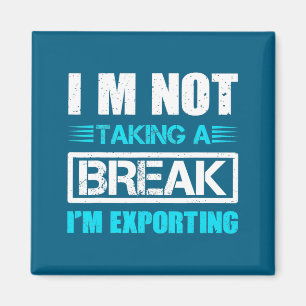 Imán Editor de video de noticias de TV exportando camis