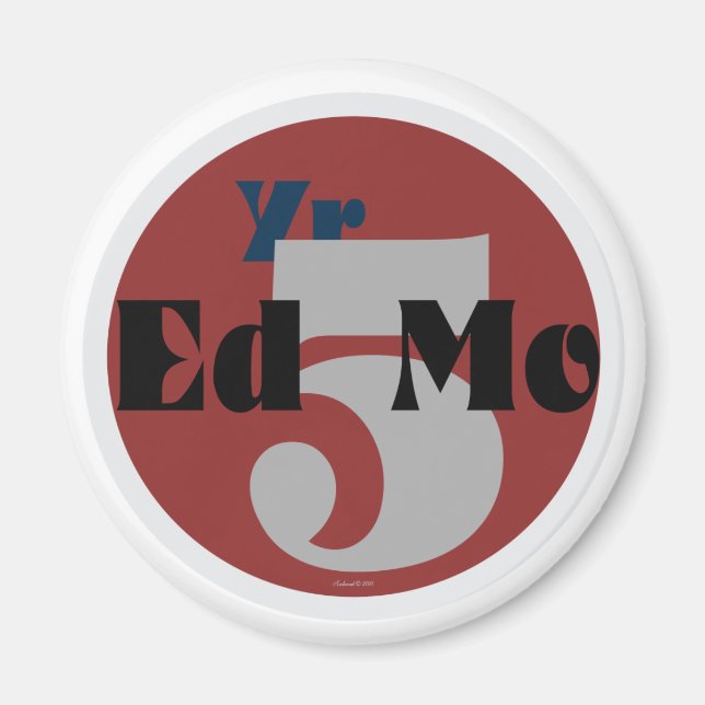 Imán EdMo Yr5 (Frente)