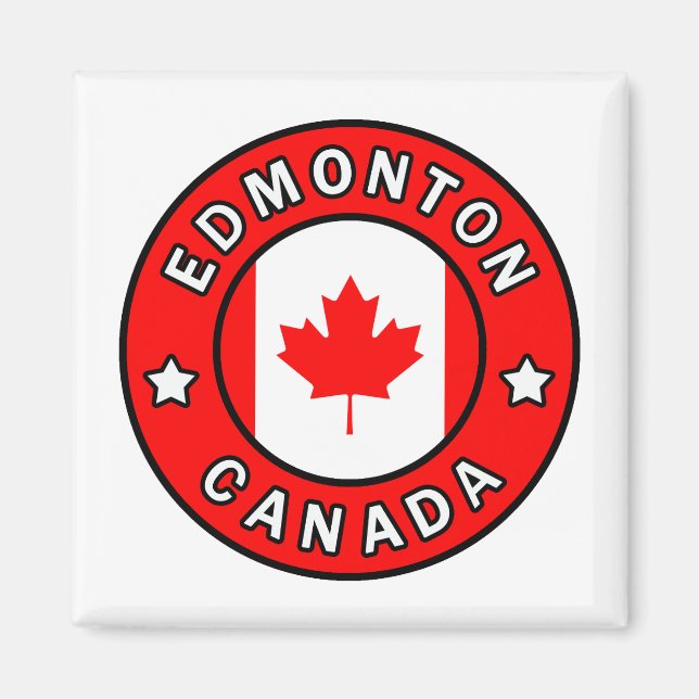 Imán Edmonton Canadá (Frente)