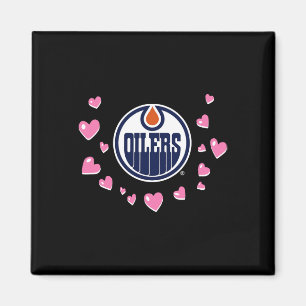 Imán Edmonton Oilers Amor de San Valentín Nhl Licencia 