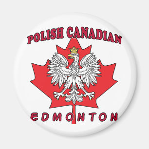 Imán Edmonton Poland Canadian Leaf