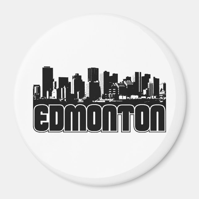 Imán Edmonton Skyline (Frente)