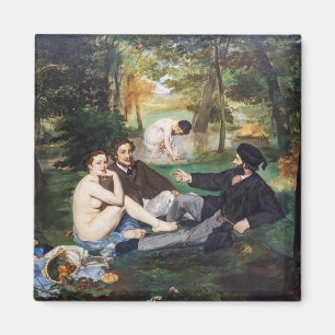 Imán Edouard Manet - Almuerzo en el césped