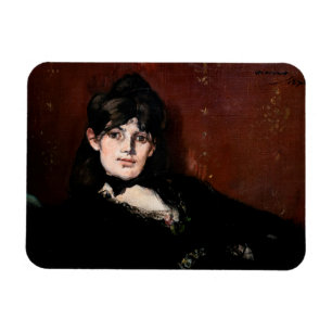 Imán Edouard Manet - Berthe Morisot Reclinada