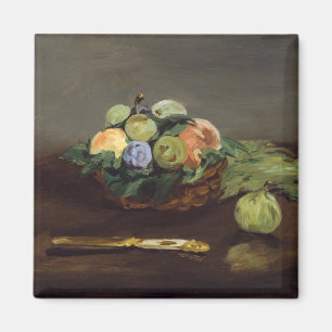 Imán Edouard Manet - Cesta de frutas