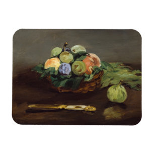 Imán Edouard Manet - Cesta de frutas