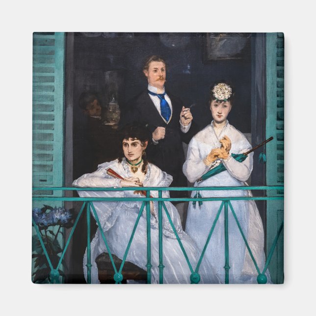 Imán Edouard Manet - El Balcón / Le Balcon (Frente)