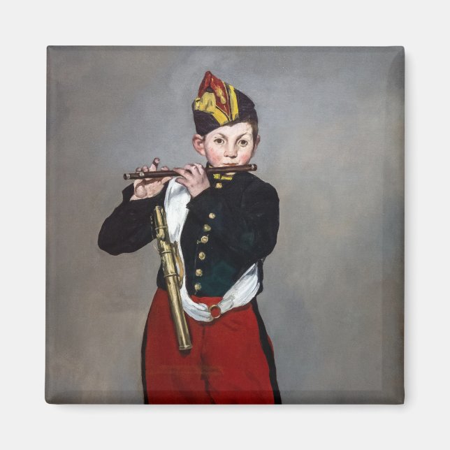 Imán Edouard Manet - El Gaitero / Joven Flautista (Frente)