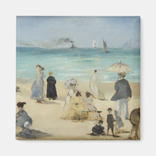 Imán Edouard Manet - En la playa, Boulogne-sur-Mer