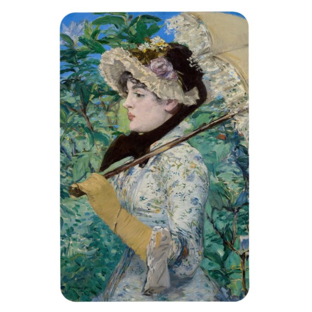 Imán Edouard Manet - Jeanne / Primavera (Vertical)
