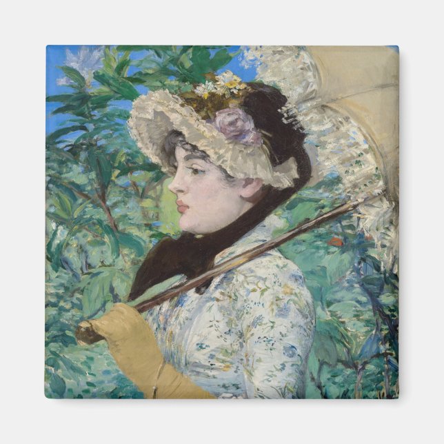 Imán Edouard Manet - Jeanne / Primavera (Frente)