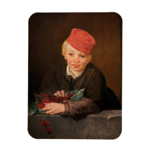 Imán Edouard Manet - Niño con Cerezas