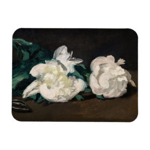 Imán Edouard Manet - Rama de Peonías Blancas, Tijeras d
