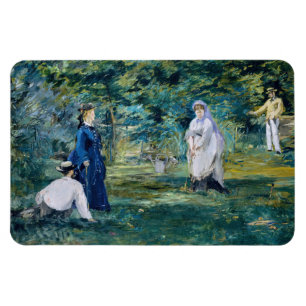Imán Edouard Manet - Un juego de croquet