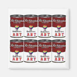 Imán Educación artística, arte pop -