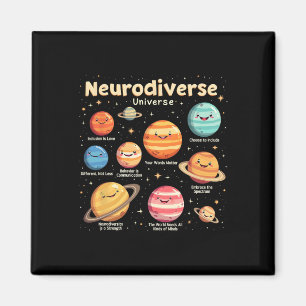 Imán Educación Conciencia del Autismo Universo Neurodiv