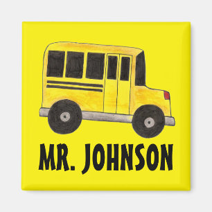 Imán Educación personalizada de conductores de autobús 