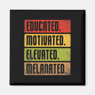 Imán Educado Motivado Elevado Melanizado Bhm Afro Bla