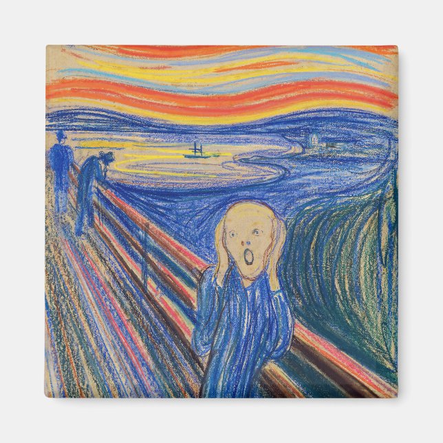 Imán Edvard Munch - El Grito 1895 (Frente)