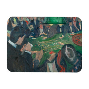 Imán Edvard Munch - En la mesa de la ruleta