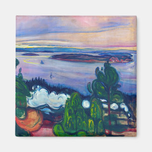 Imán Edvard Munch - Humo de tren