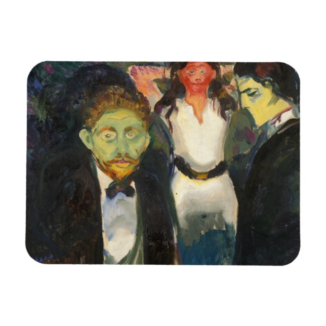 Imán Edvard Munch - Jealousy (Horizontal)