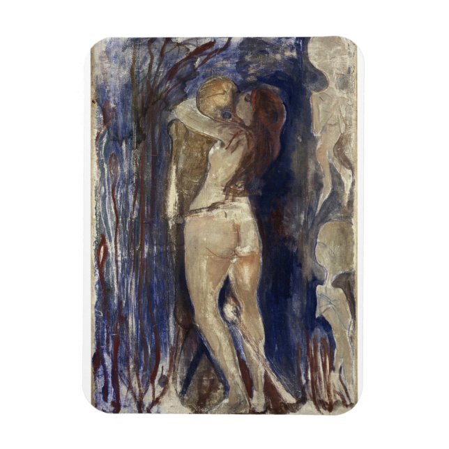 Imán Edvard Munch - Muerte Y Vida (Vertical)