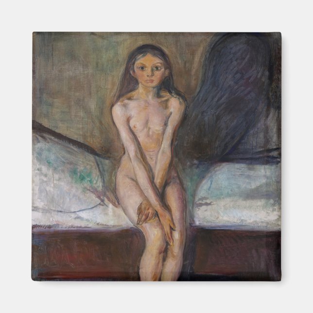 Imán Edvard Munch - Pubertad (Frente)
