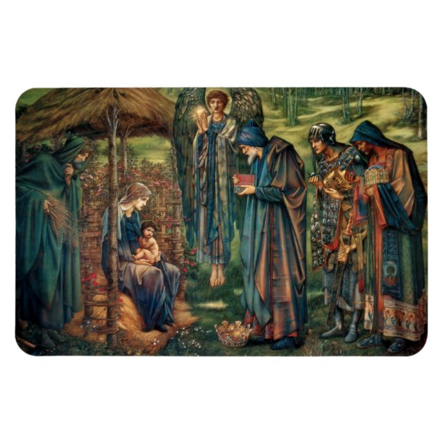 Imán Edward Burne-Jones: La estrella de Belén (Horizontal)