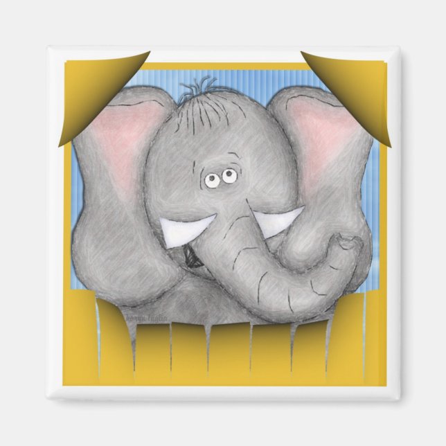 Imán Edward The Elephant (Frente)