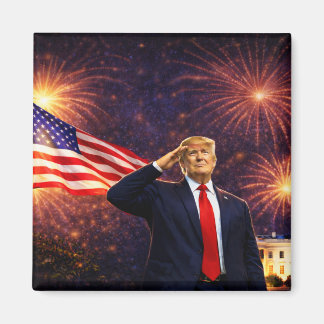 Imán EE. UU. 4 DE JULIO 250 Años Excelencia Trump