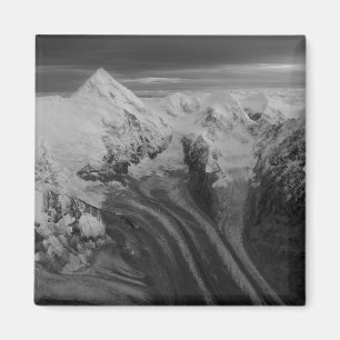 Imán EE. UU., Alaska, Parque Nacional Denali, Vista aér