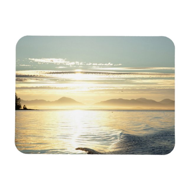 Imán EE. UU., Alaska, sureste cerca de Ketchikan, puest (Horizontal)