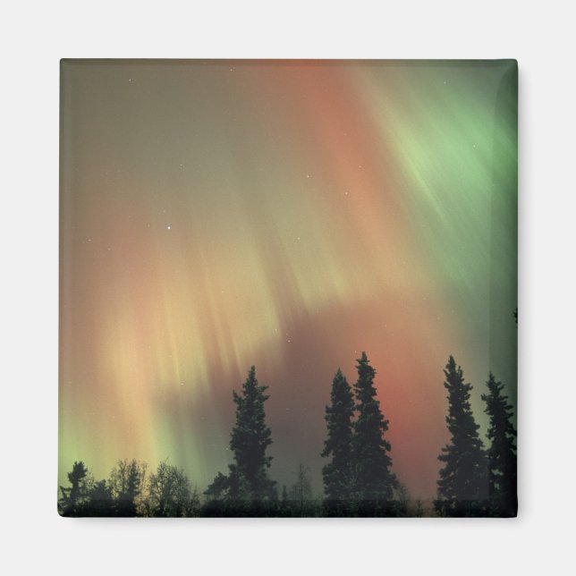 Imán EE. UU., área de Fairbanks, Alaska central, Aurora (Frente)