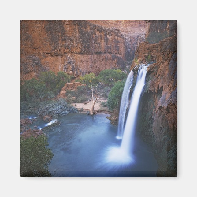 Imán EE. UU., Arizona, Gran Cañón, Havasu Falls (Frente)