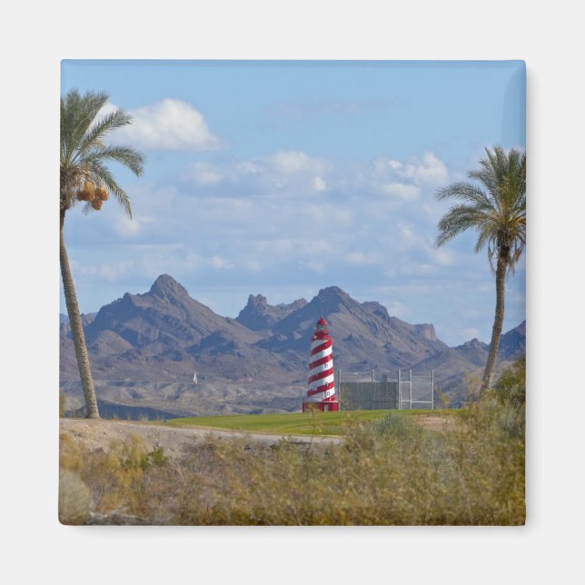 Imán EE.UU., Arizona, Lake Havasu City. El faro siguien (Frente)