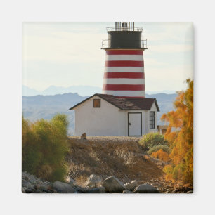 Imán EE. UU., Arizona, Lake Havasu City. Vista del oest