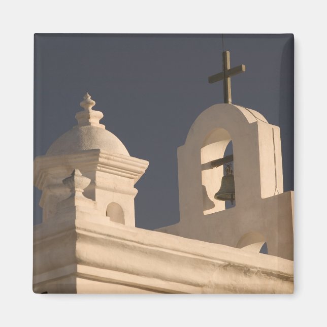 Imán EE. UU., Arizona, Tucson: Misión San Xavier del Ba (Frente)