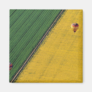 Imán EE. UU., Arizona, Val Vista. Globos aerostáticos s