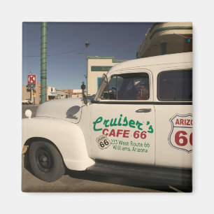 Imán EE. UU., Arizona, Williams: Cruisers Cafe 66 Antig