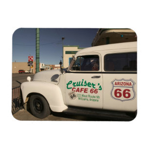 Imán EE. UU., Arizona, Williams: Cruisers Cafe 66 Antig