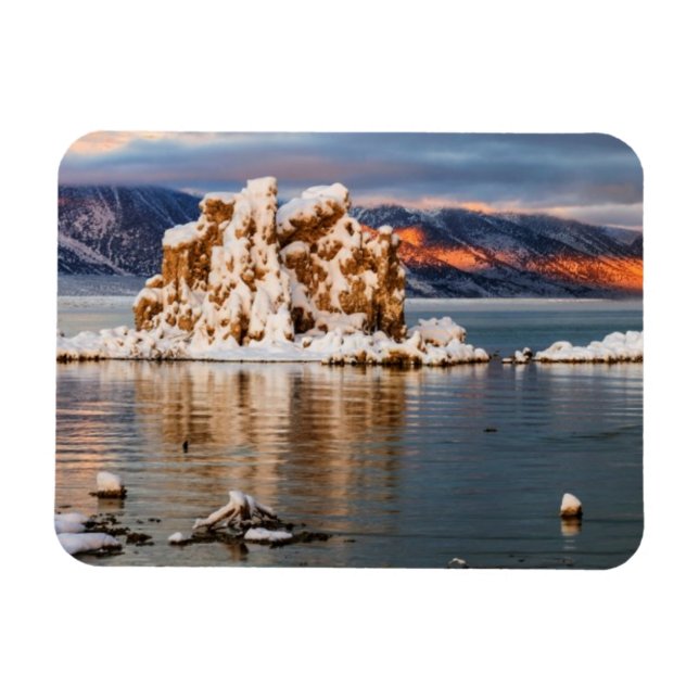 Imán EE.UU., California, Sunrise at Mono Lake (Horizontal)