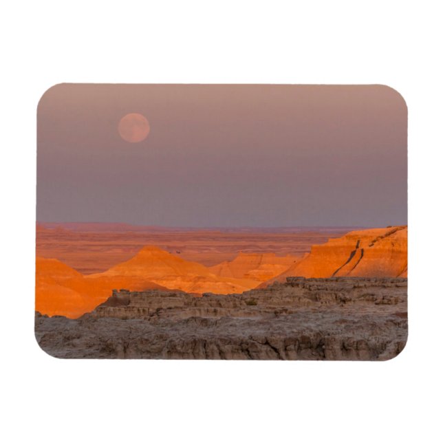Imán EE. UU., Dakota del Sur, Parque Nacional Badlands (Horizontal)