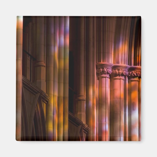 Imán EE. UU., DC, Washington, Catedral Nacional de Wash (Frente)