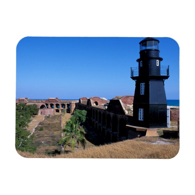 Imán EE. UU., FL, Florida Keys, Fort Jefferson, 1846, 2 (Horizontal)