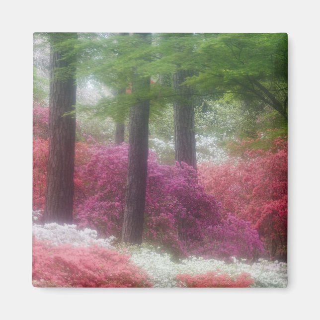 Imán EE. UU.; Georgia; Pine mountain. Azaleas en (Frente)