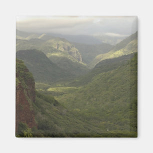 Imán EE. UU., Hawái, Kauai, mirador del cañón. (RF)